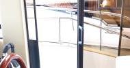Sliding door on yacht Greenline 48 Fly