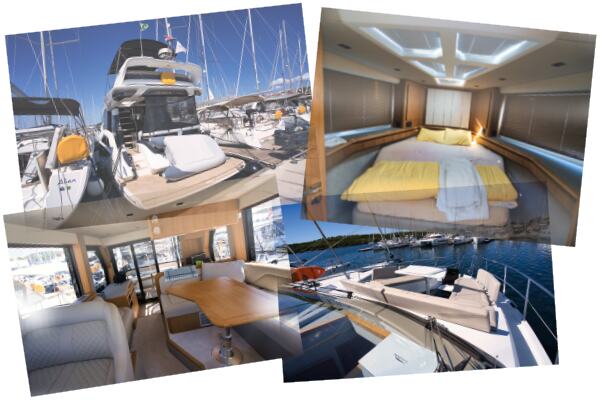 Motoryacht Galeon 480 Fly Bilder - Außen und Innen