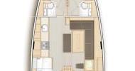 Layout 4 + 1 cabin / 4 + 1 wc