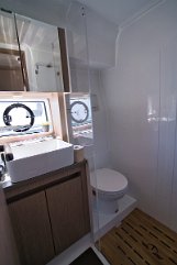 Second Bathroom / Day Head Additional head compartment serving the guest cabins, maintaining privacy for the master suite.