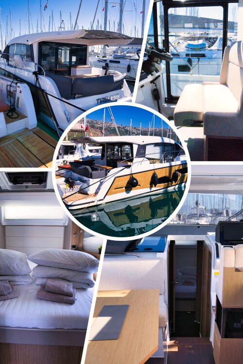Motoryacht Sealine C390 Bilder - Exterieur und Interieur