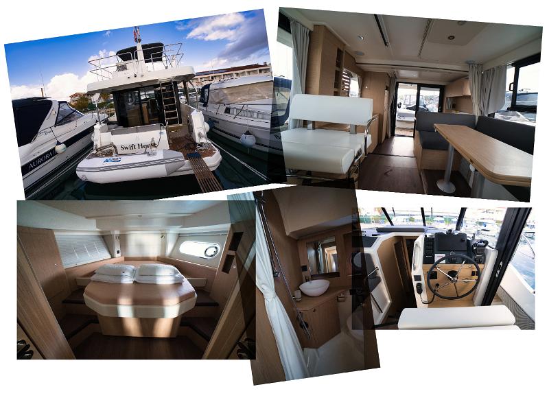 Bilder der Motoryacht Swift Trawler Fly - Außen- und Innenansicht