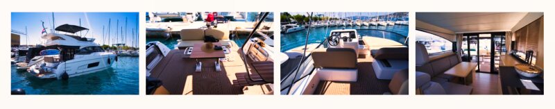 Motor yacht Bavaria Virtess 420 images - exterior and interior